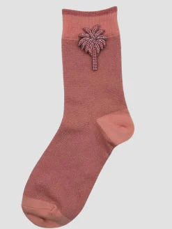 New HippieChic Chaussettes Tokyo Palmierrose