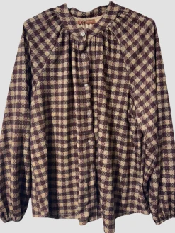 Outlet HippieChic Chemise à Petit Carreaux