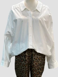 Fashion HippieChic Chemise Blanche en Coton