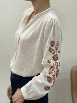 Flash Sale HippieChic Chemise Brodée Lina