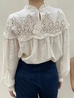 Flash Sale HippieChic Chemise Broderie Anglaise