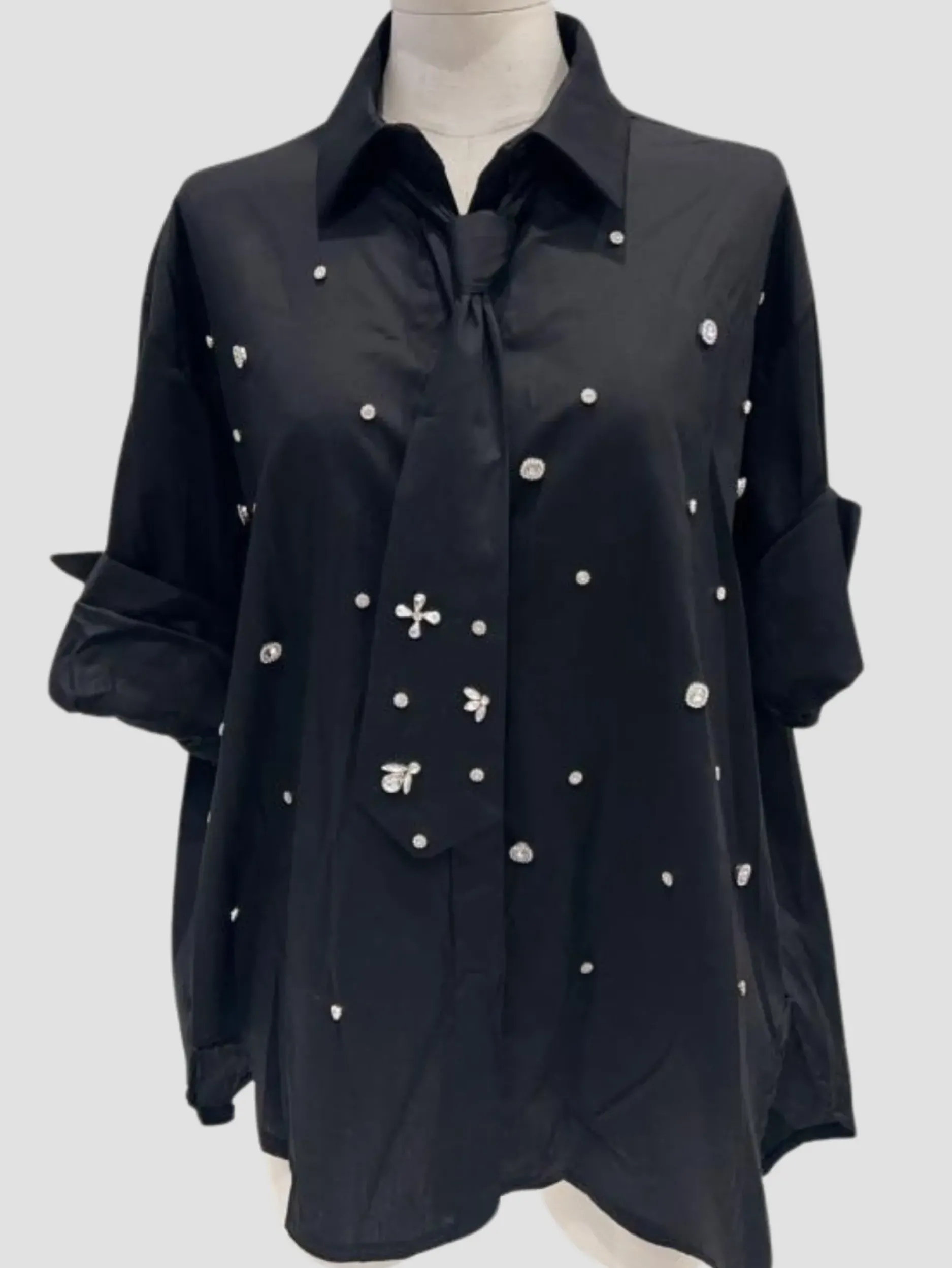 Clearance HippieChic Chemise Cravate du 44 au 50