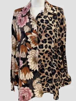 Fashion HippieChic Chemise Duo Print