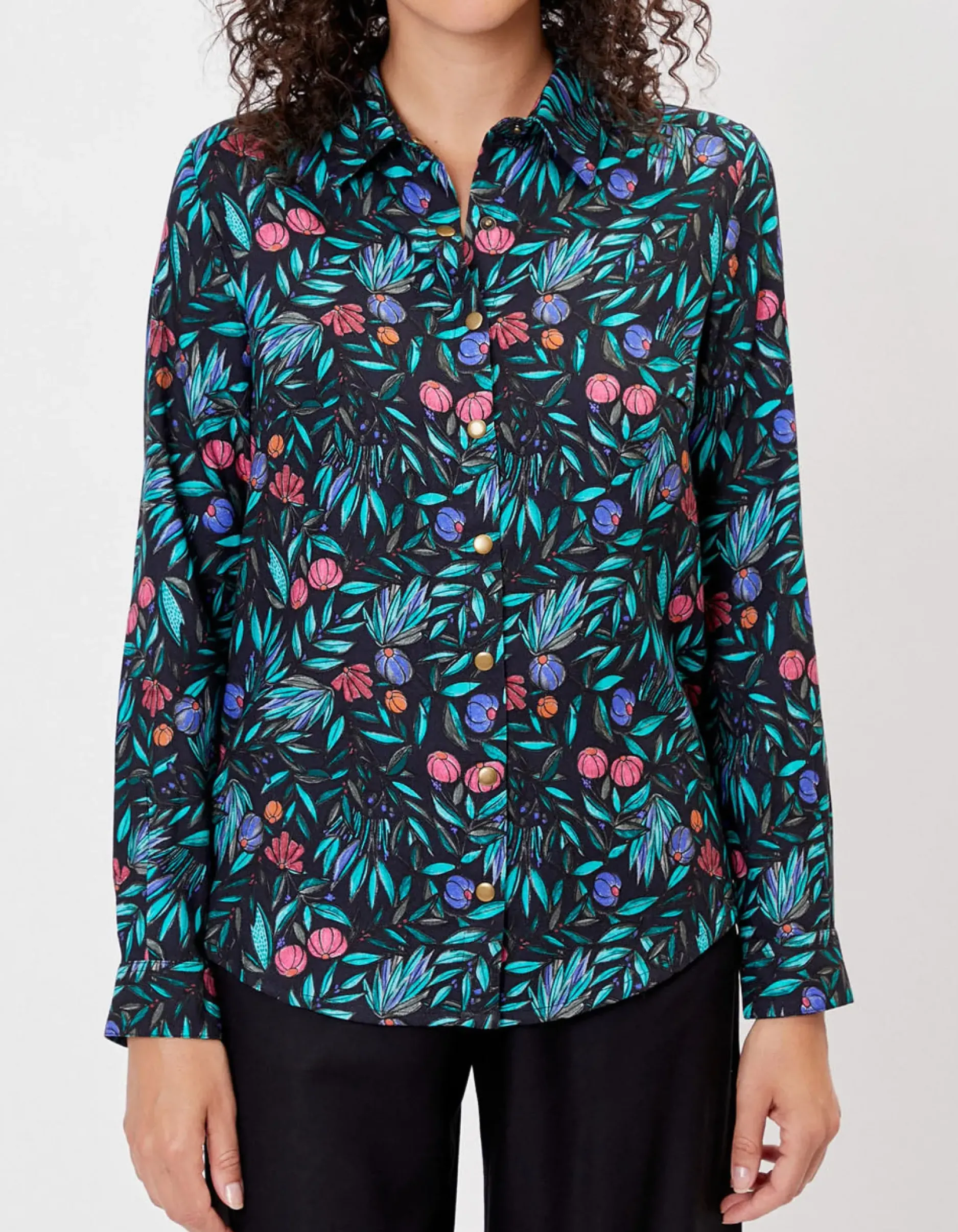 Store HippieChic Chemise Febine Floral