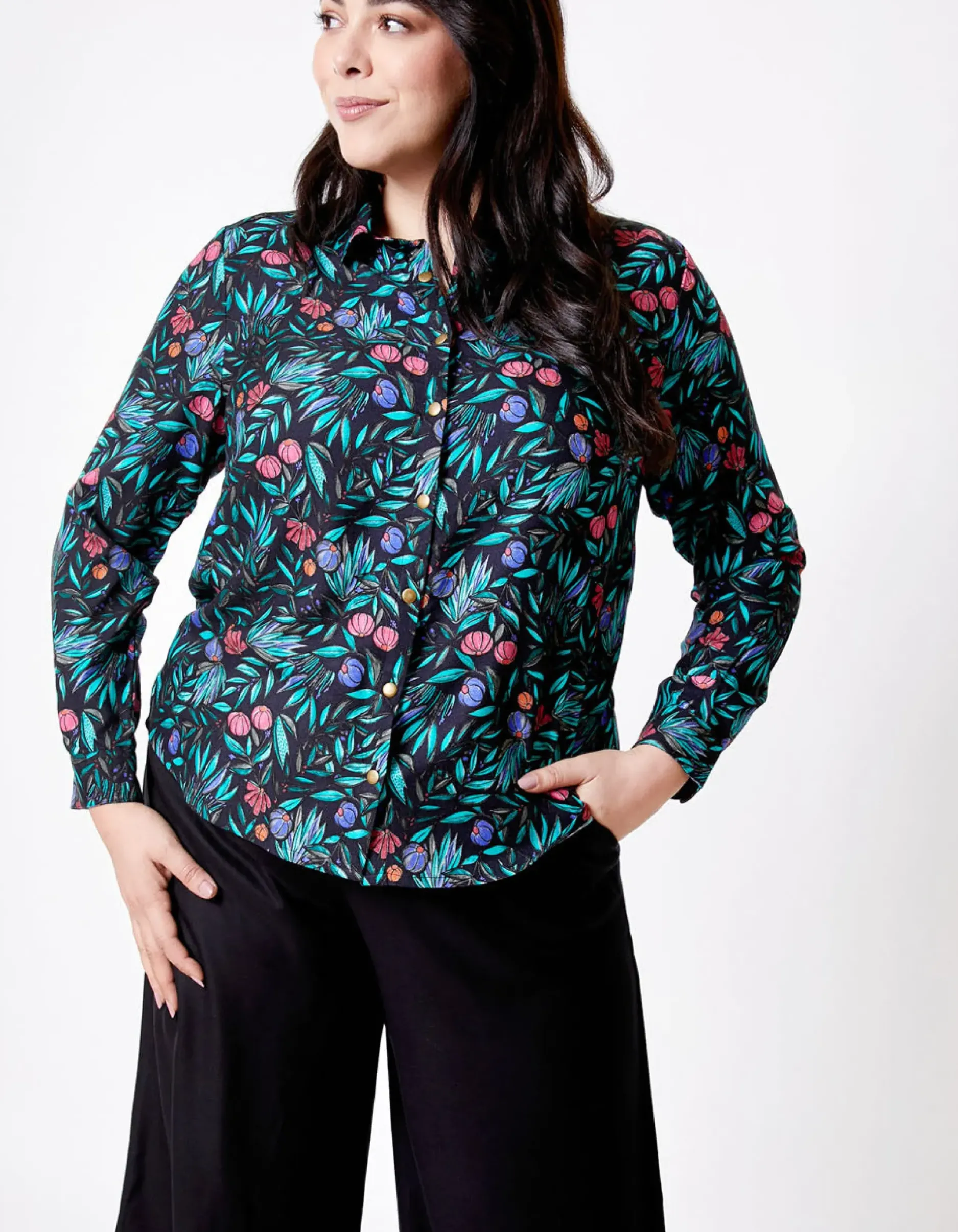 Store HippieChic Chemise Febine Floral