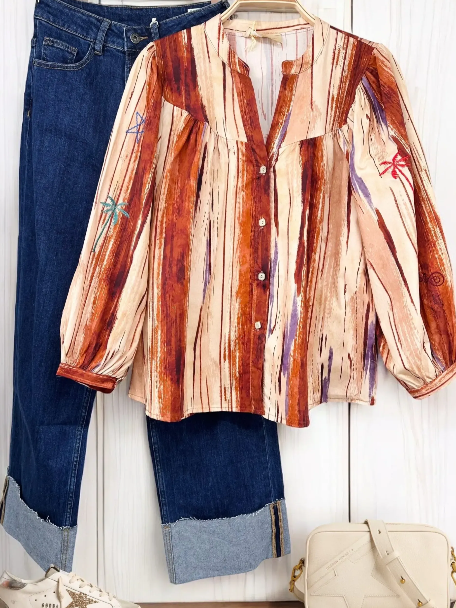 Shop HippieChic Chemise Full Broderie