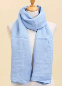 Outlet HippieChic Châle 100% Lin Beige