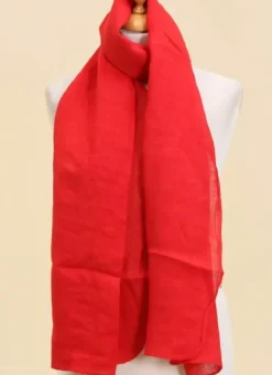 Outlet HippieChic Châle 100% Lin Beige