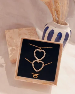 Best HippieChic Coffret Cadeaux Bijoux Trio Or