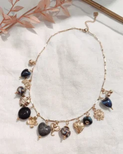 Shop HippieChic Collier Breloque Céramique