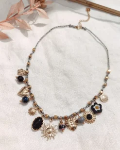 Discount HippieChic Collier Breloques Soleil