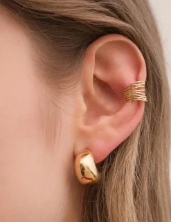 Discount HippieChic Créoles à Puce Bombées