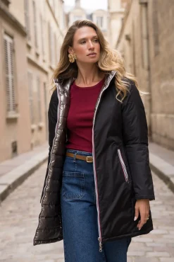 Best HippieChic Doudoune Réversible