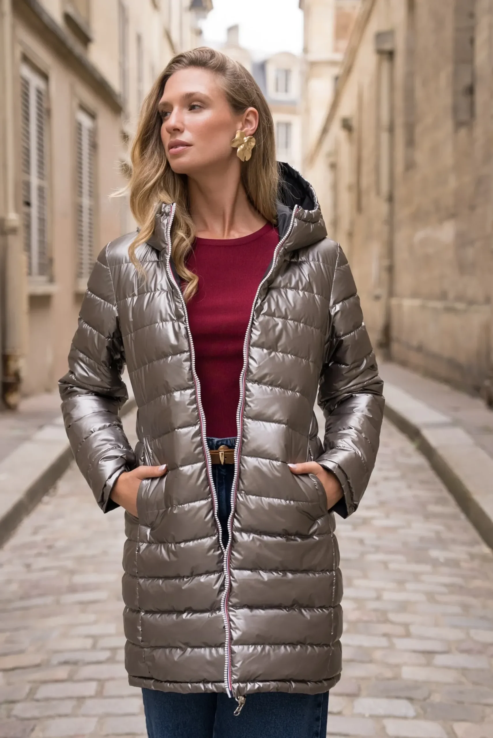 Best HippieChic Doudoune Réversible