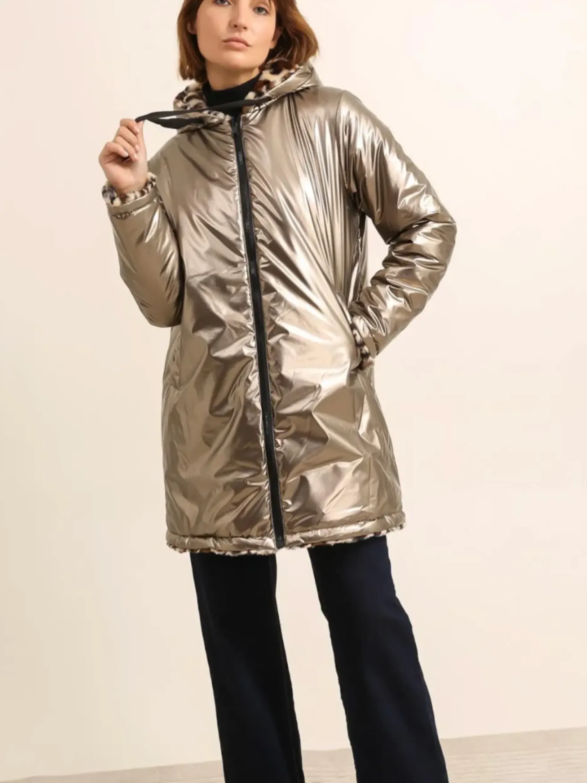 Flash Sale HippieChic Doudoune Réversible Fourrée Léo