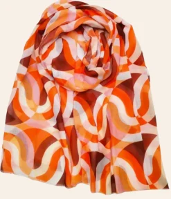 Best Sale HippieChic Foulard Géométrique Orange