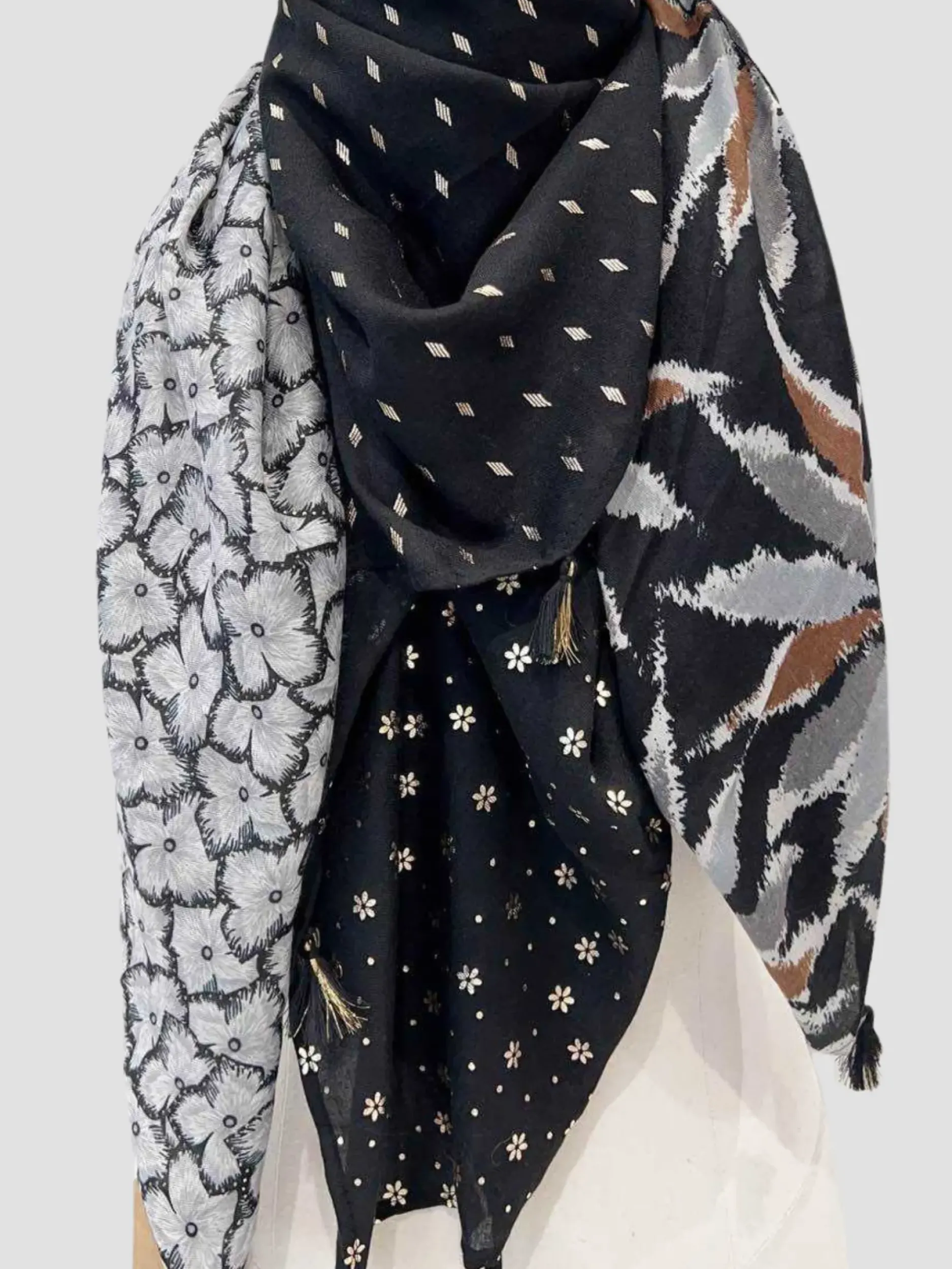 Online HippieChic Foulard Multi Imprimé