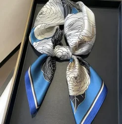 Cheap HippieChic Foulard Pavot Bleu