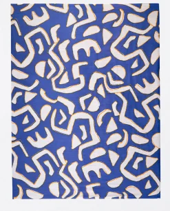 New HippieChic Foulard Tibu / 34JOMA223 Bleu