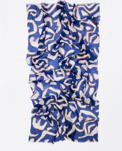 New HippieChic Foulard Tibu / 34JOMA223 Bleu