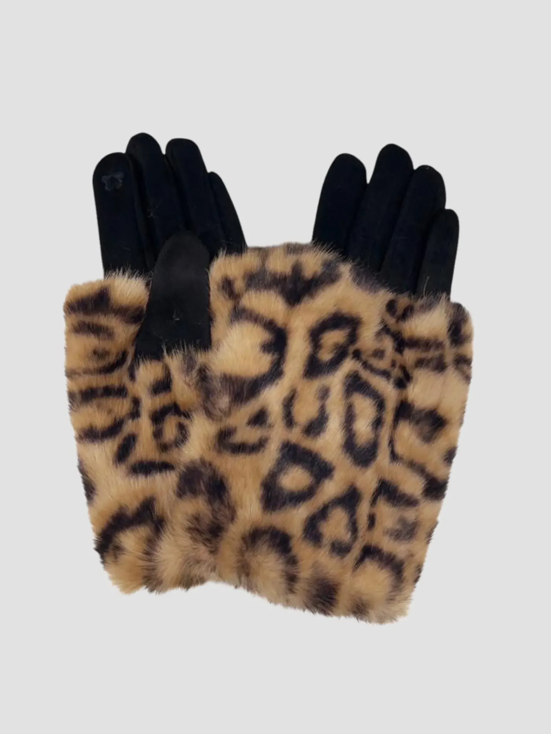 Sale HippieChic Gants Fourreau Léopard