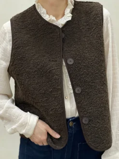 Store HippieChic Gilet Bouclette Uni