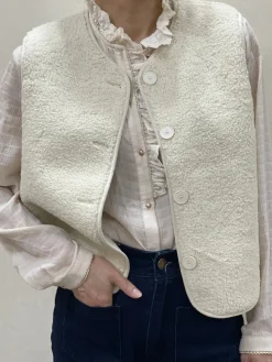 Store HippieChic Gilet Bouclette Uni