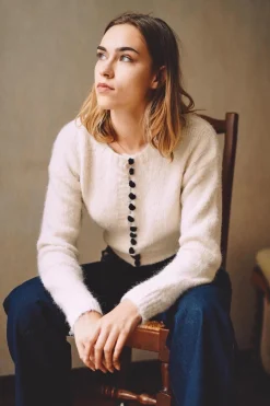 Discount HippieChic Gilet Boutons Noir