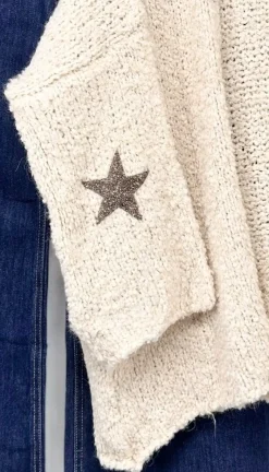Discount HippieChic Gilet Doudou Manches Stars