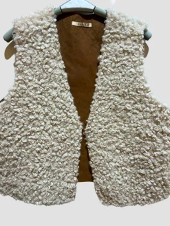 Outlet HippieChic Gilet Effet Moutonné
