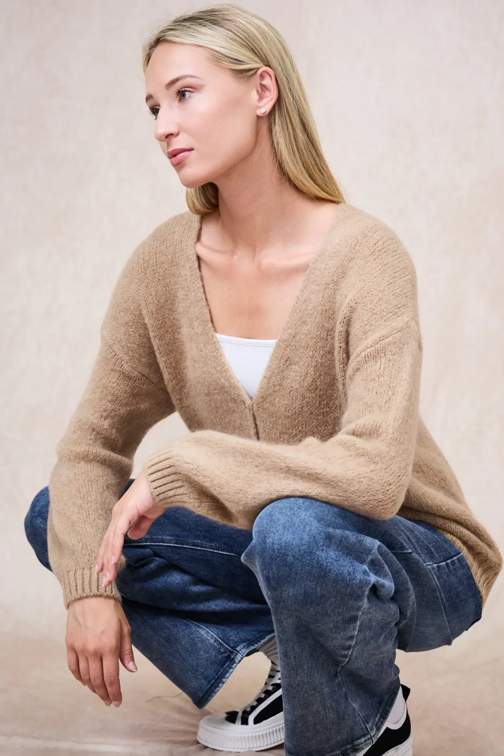 Shop HippieChic Gilet en Mohair Nila