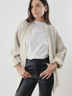 Fashion HippieChic Gilet Kimono Beige