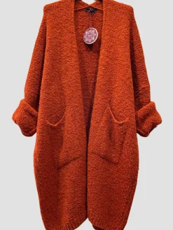 Discount HippieChic Gilet Long en Laine