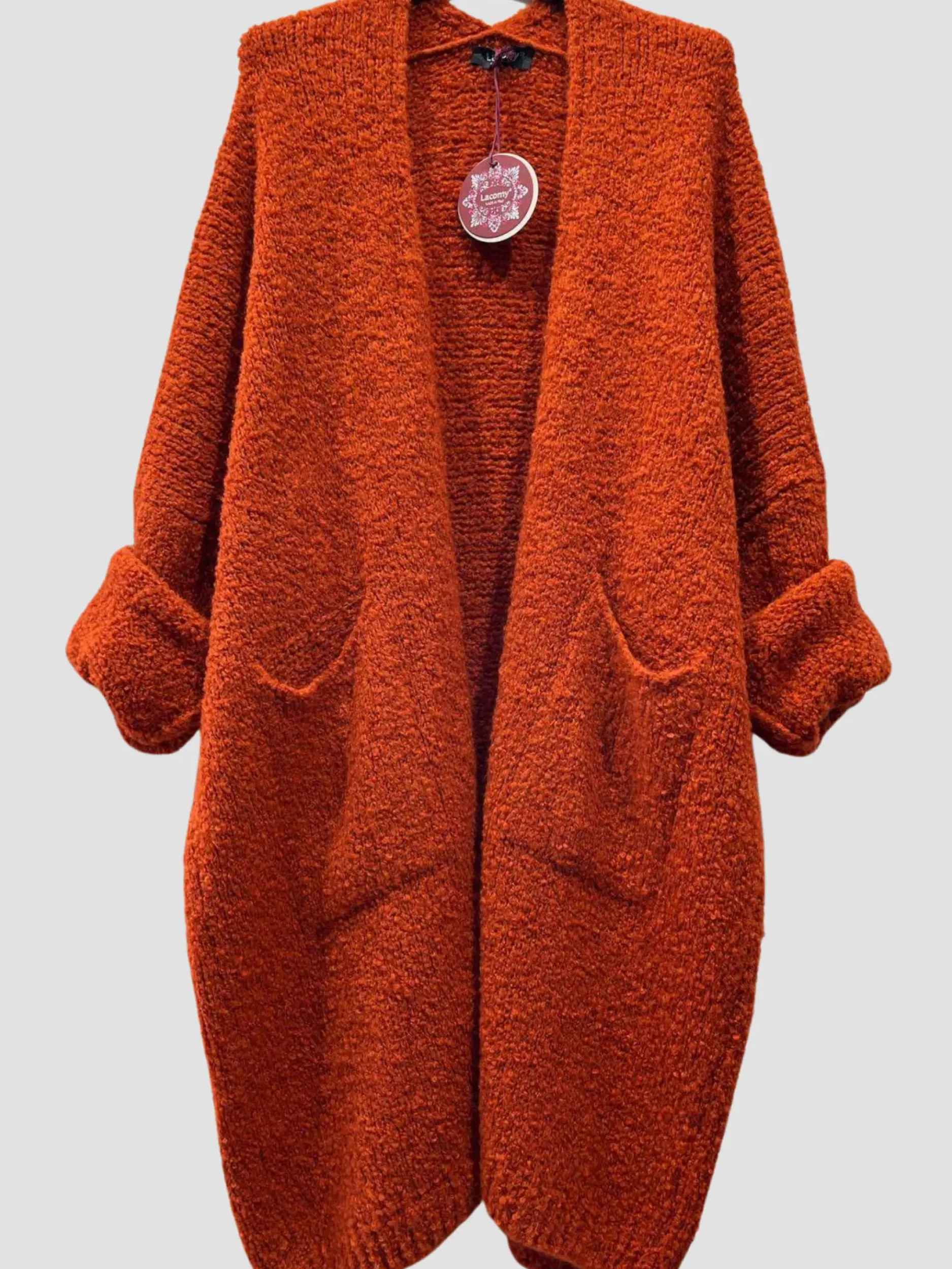 Discount HippieChic Gilet Long en Laine