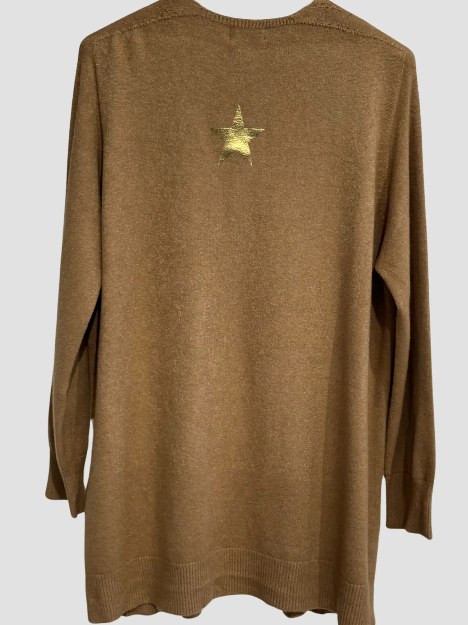 Hot HippieChic Gilet Poches avec Étoile