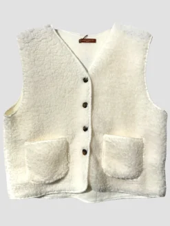 Best HippieChic Gilet sans Manches Bouclettes