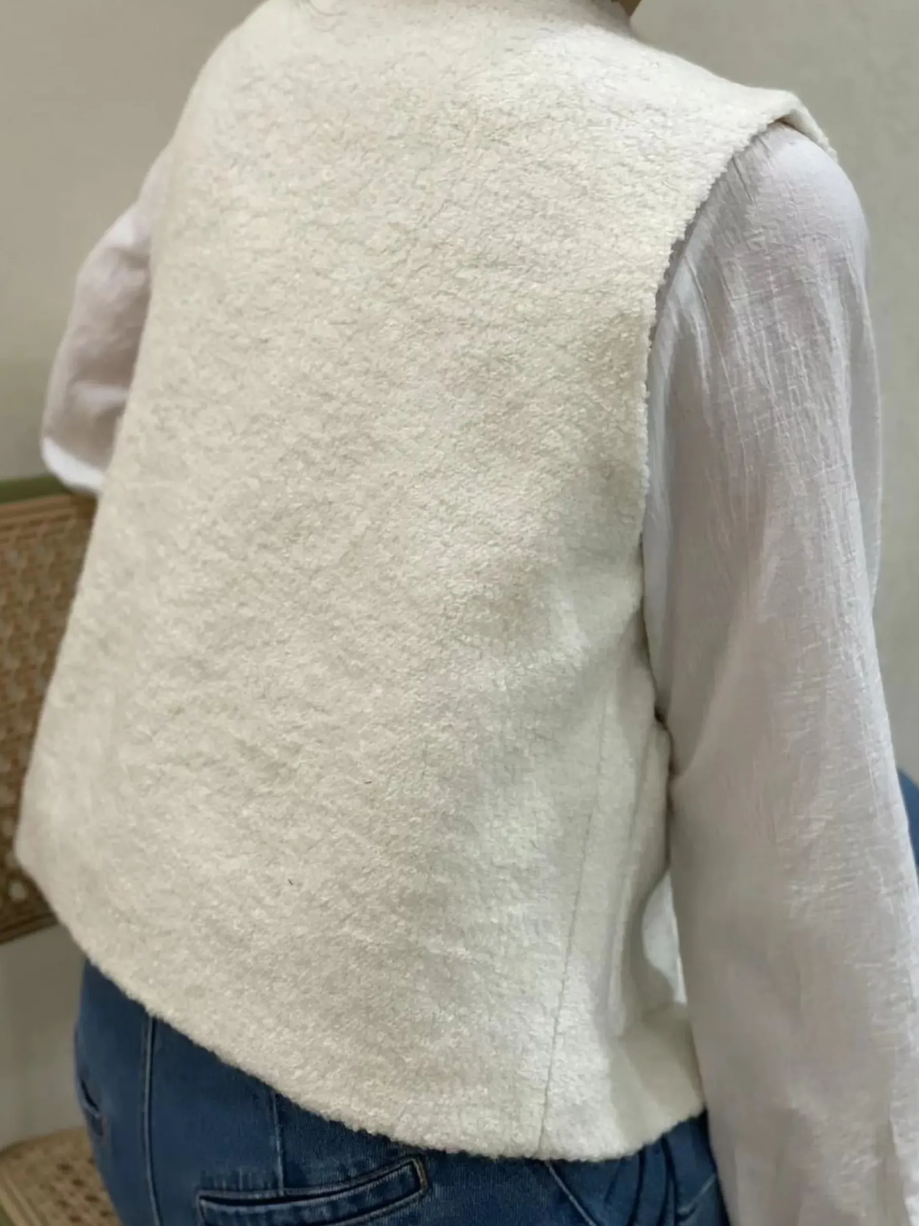 Online HippieChic Gilet sans Manches en Laine