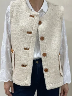 Cheap HippieChic Gilet sans Manches Réversible