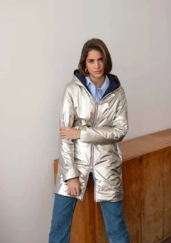 Shop HippieChic Imperméable Réversible Rembourrée Kakidoré