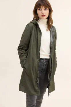 Shop HippieChic Imperméable Réversible Rembourrée Kakidoré