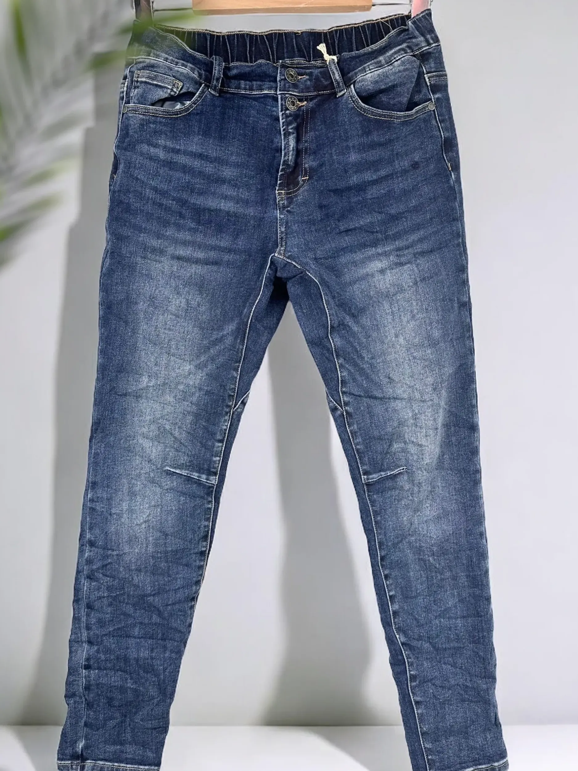 Best Sale HippieChic Jean Melly 2 Boutons BleuJean