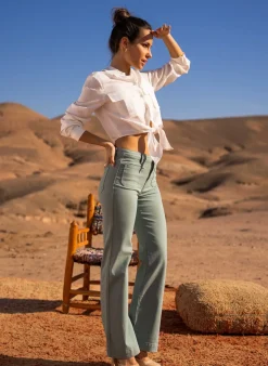 Best Sale HippieChic Jean Soan Rouge