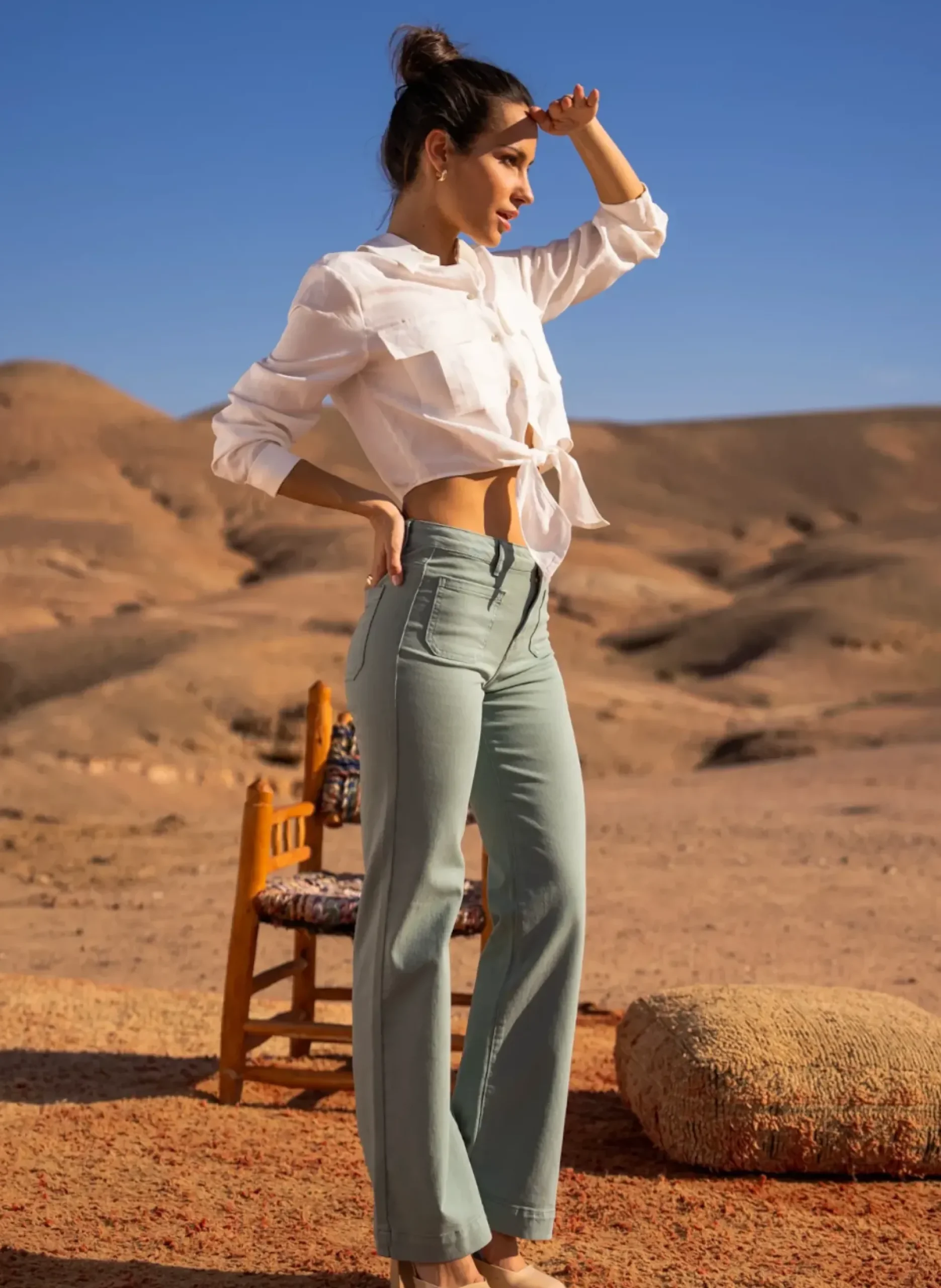 Best Sale HippieChic Jean Soan Rouge