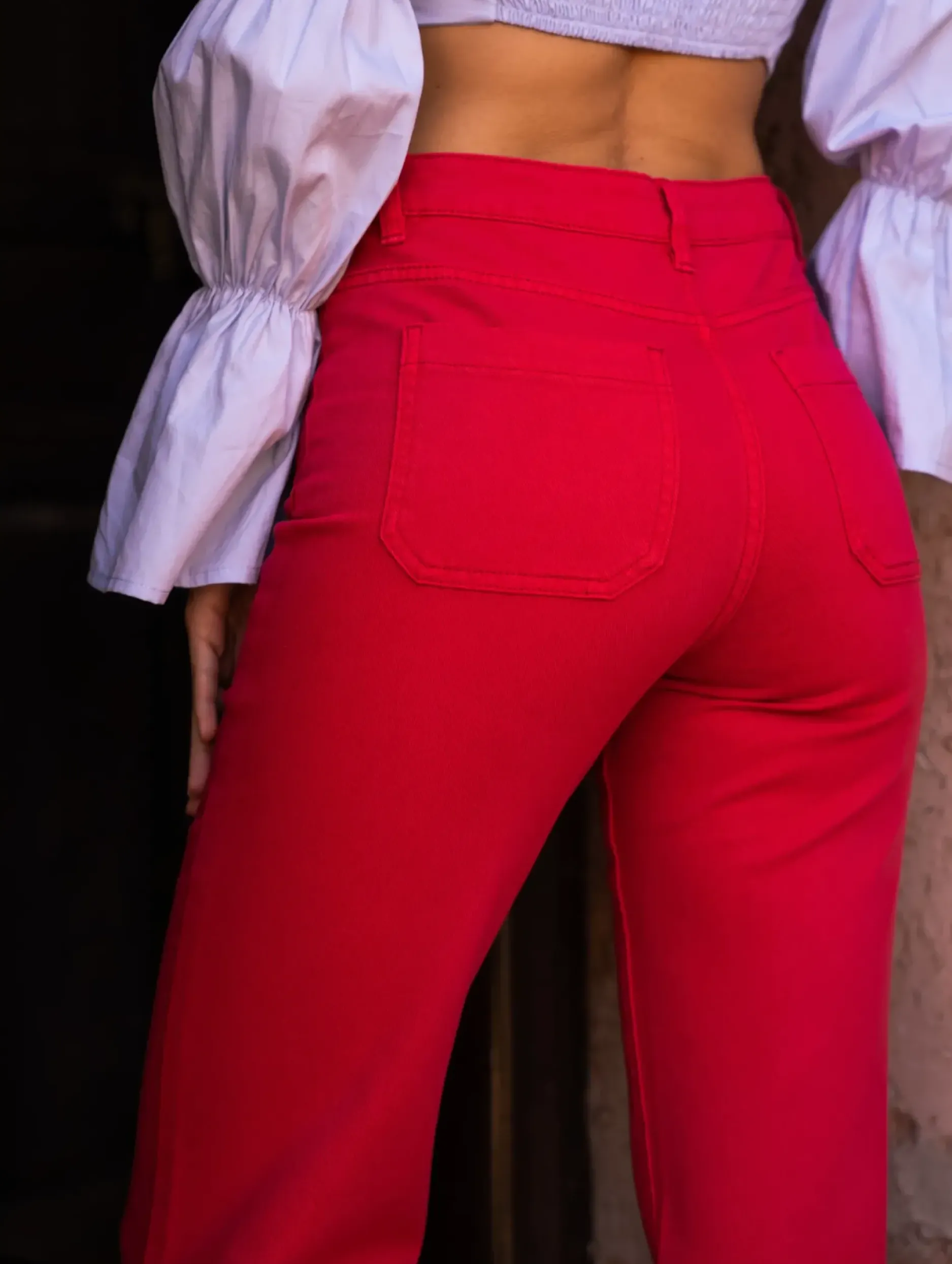 Best Sale HippieChic Jean Soan Rouge