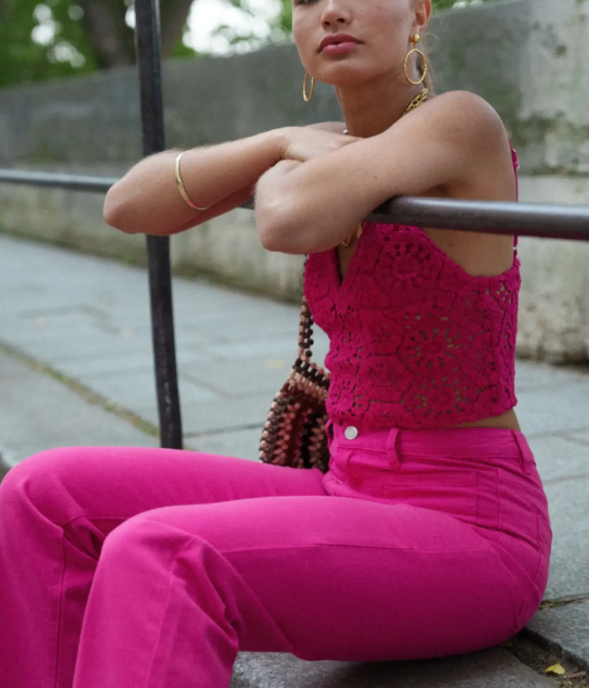 Best Sale HippieChic Jean Soan Rouge