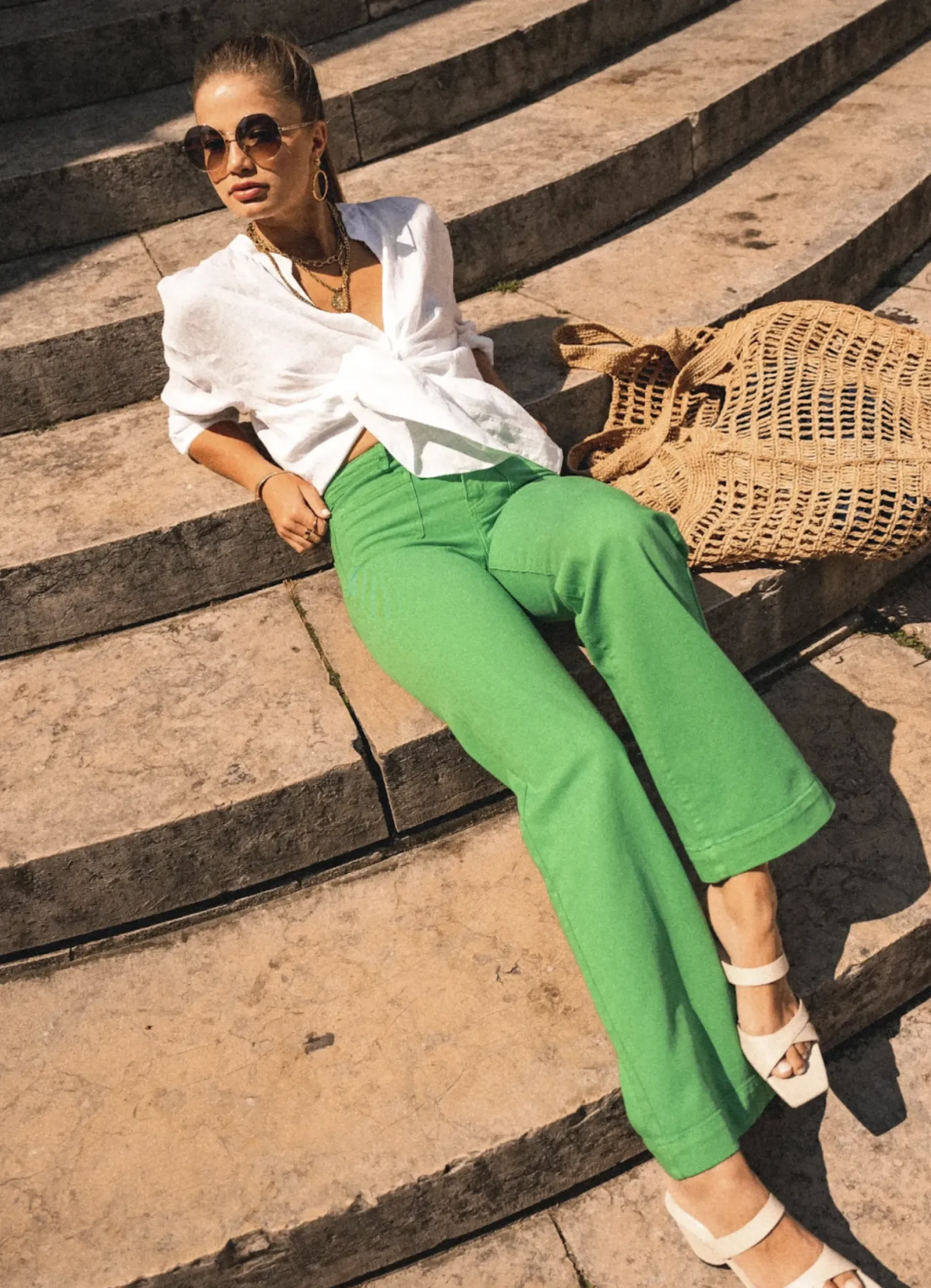 Best Sale HippieChic Jean Soan Rouge