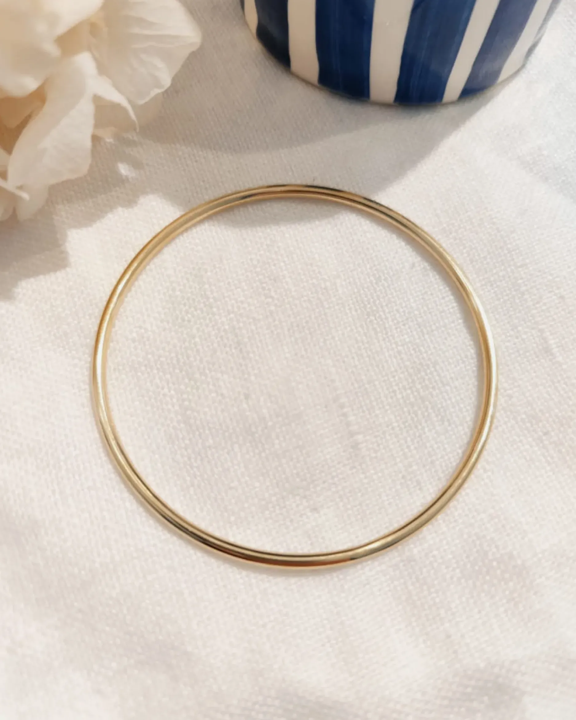 New HippieChic Jonc Fin Doré