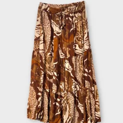 Online HippieChic Jupe Animal Print