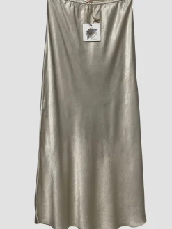 Fashion HippieChic Jupe Fluide Satinée