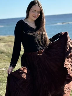 Online HippieChic Jupe Frippon